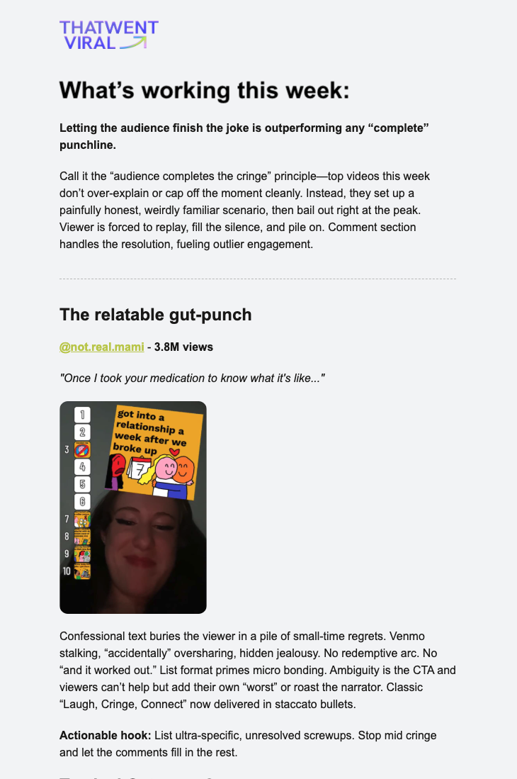 Newsletter preview